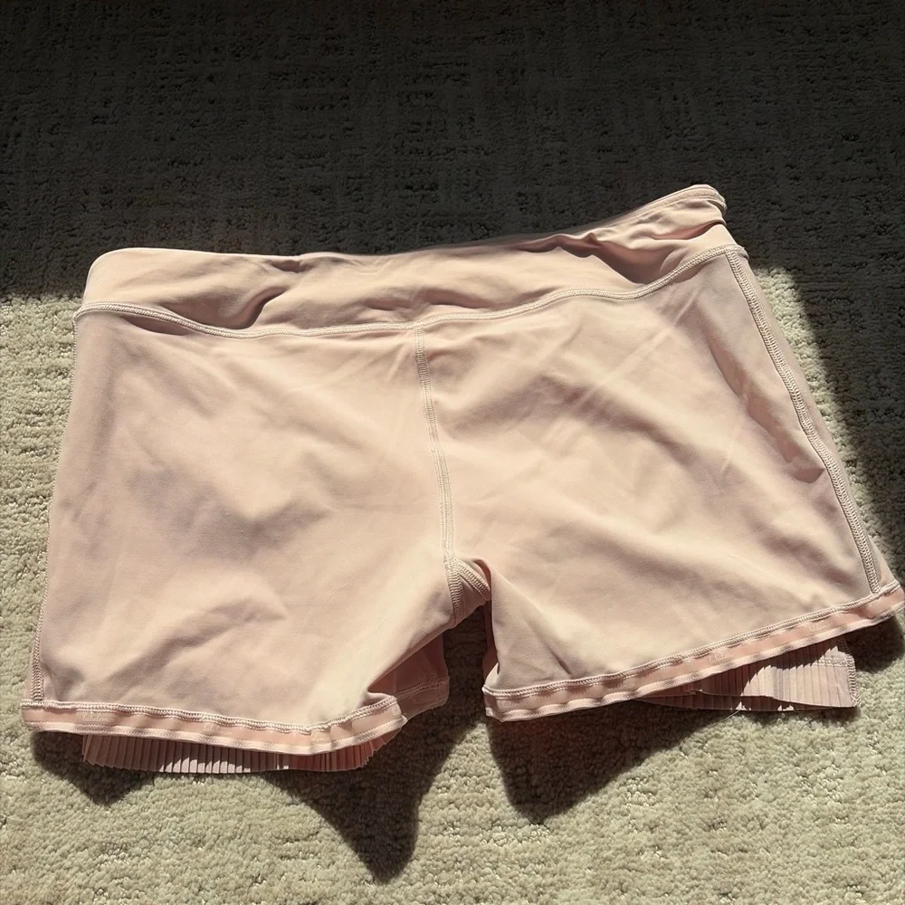 lululemon athletica Light Pink Pleated Skirt